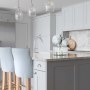 New build beach house, Abersoch, Wales | Open plan kitchen in modern beach house | Interior Designers